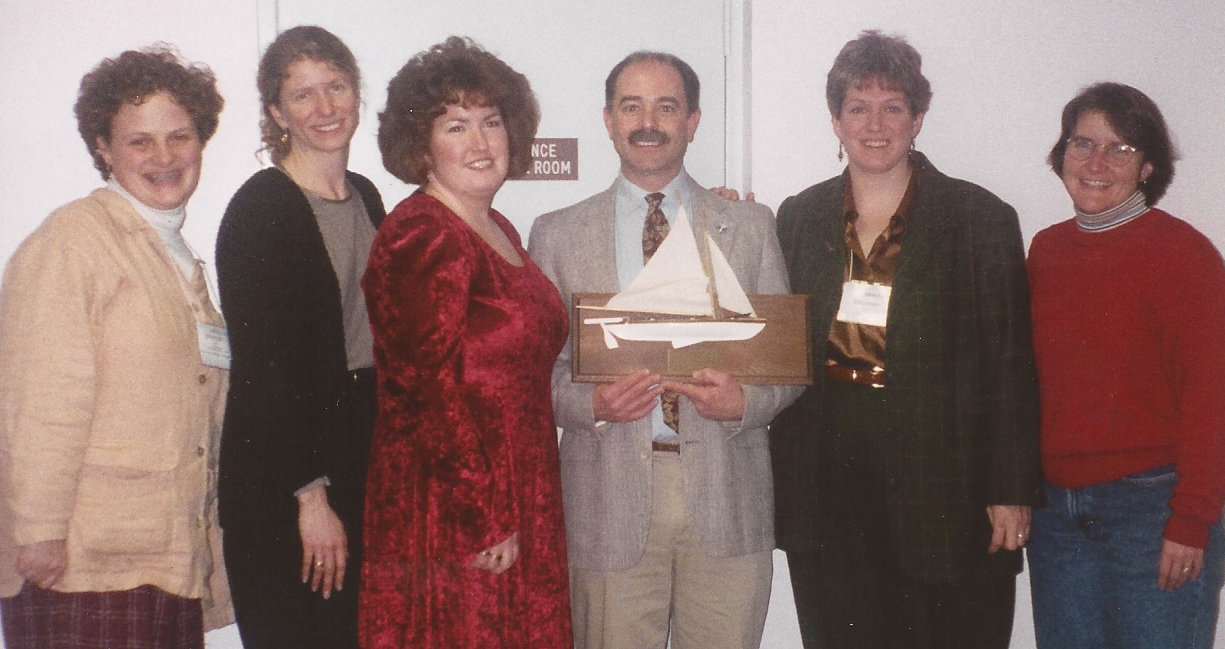 picture of Al Parks receiving the Dory Award